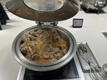 Korean Air Prestige Class Lounge West Seoul Incheon Beef