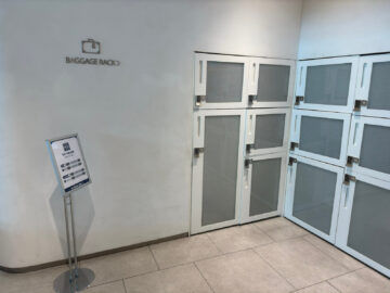 Korean Air Prestige Class Lounge West Seoul Incheon Schliessfaecher