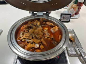 Korean Air Prestige Class Lounge West Seoul Incheon Spicy Chicken