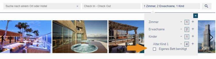 Moluxe Hotels Buchung Kinder Kein Eigenes Bett Bearbeitet
