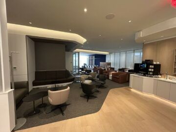 Lufthansa Allegris Lounge Newark Sitzbereich 1