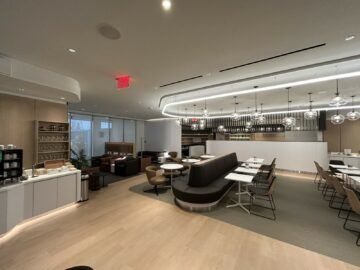 Lufthansa Allegris Lounge Newark Sitzbereich 2