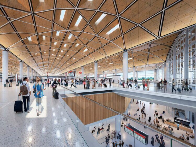 Neuer Flughafen Warschau Cpk Terminal Check In