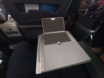 American Airlines Boeing 737 800 Domestic First Class Essen Tisch 1
