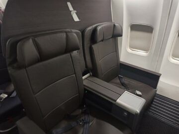 American Airlines Boeing 737 800 Domestic First Class Sitz 1