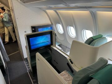 Korean Airlines Business Class Airbus A321neo A330 Sitz1