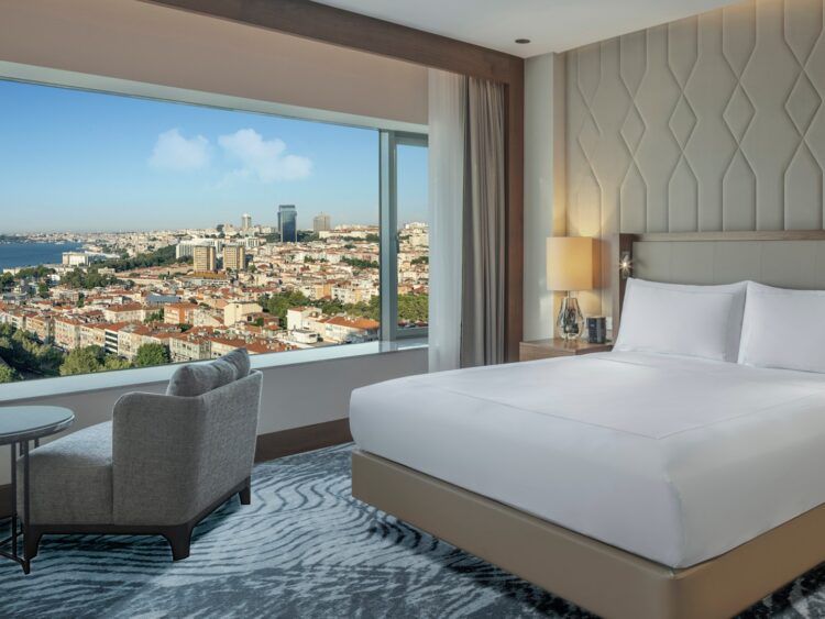 Conrad Istanbul Bosphorus Suite Bedroom Copyright