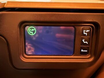 Etihad Airways Business Class Airbus A350 1000 Controller Sitz