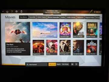 Etihad Airways Business Class Boeing 787 Filme