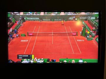 Etihad Airways Business Class Boeing 787 Live Tennis
