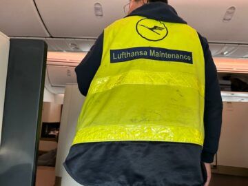 Etihad Airways Business Class Boeing 787 Lufthansa Vor Ort