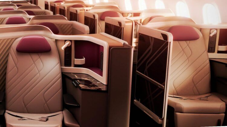 Latam Boeing 787 Neue Business Class Suite Copyright