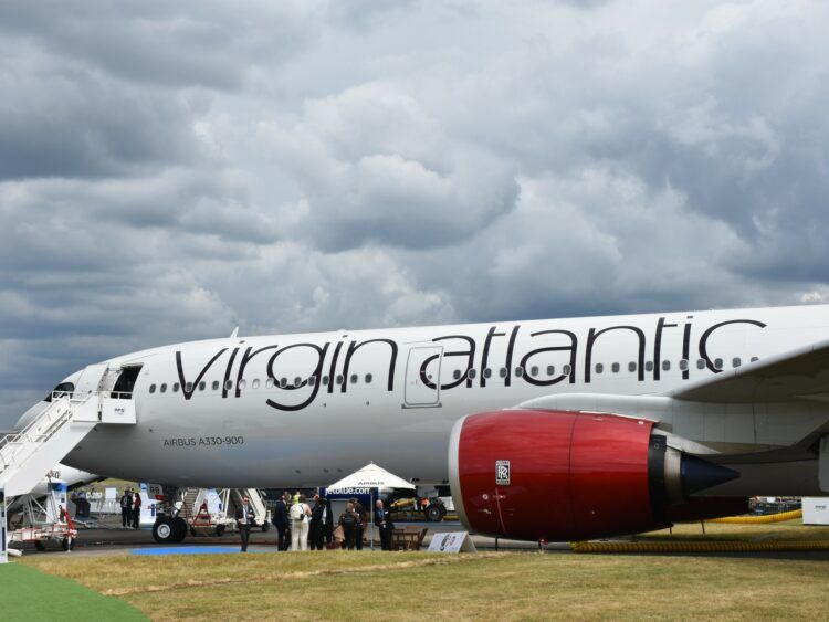 Virgin Atlantic Airbus A330neo Farnborough Air Show 2024