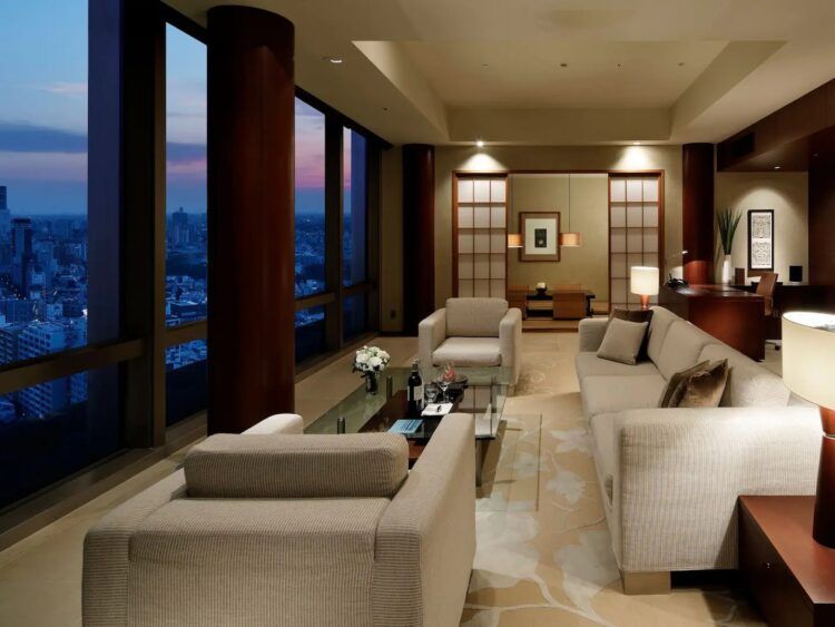 Grand Hyatt Tokyo Ambassador Suite Livingroom Copyright