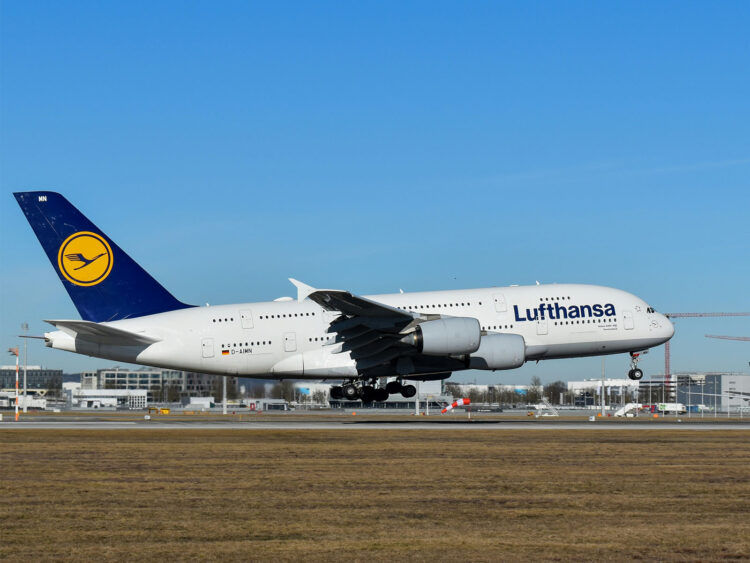 Lufthansa Airbus A380 Unsplash