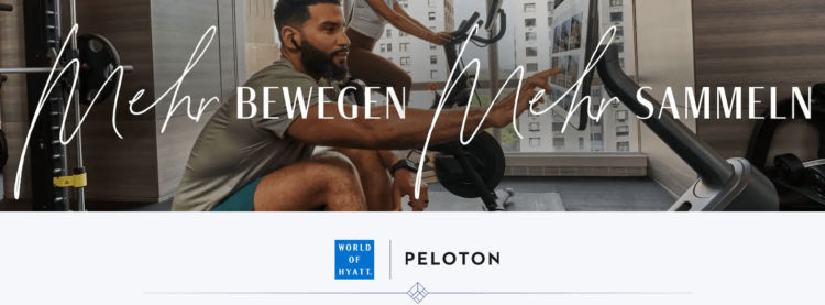 World Of Hyatt Peloton Partnerschaft