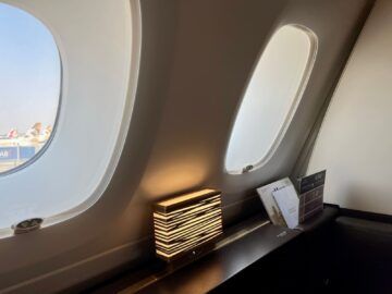 Etihad First Class Apartment A380 Lampe
