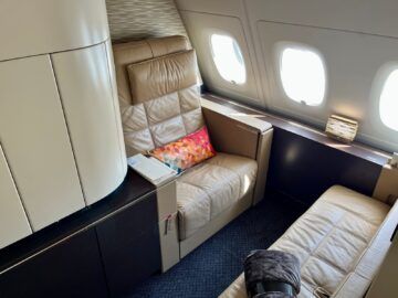 Etihad First Class Apartment A380 Sitz 1