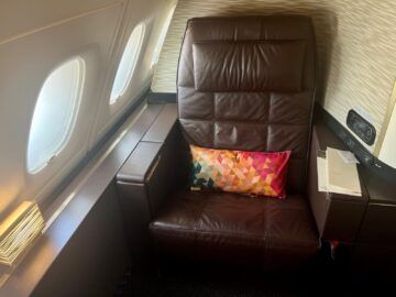 Etihad First Class Apartment A380 Sitz 4