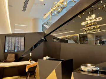 Etihad First Class Lounge Abu Dhabi Terminal A Empfang 2