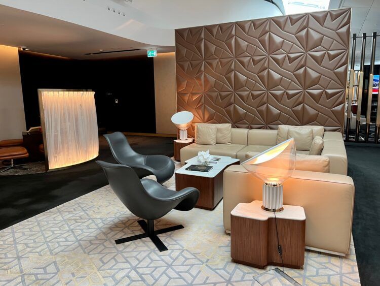 Etihad First Class Lounge Abu Dhabi Terminal A Ruhebereich 3