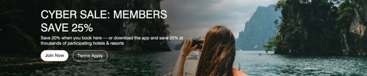 Marriott Bonvoy Cyber Week Sale 2025