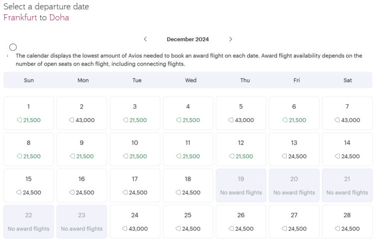 Qatar Airways Privilege Club My Rewards Seat Finder Frankfurt Doha