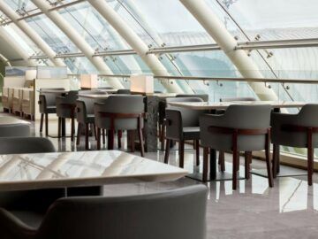 Star Alliance Lounge Guangzhou Essbereich