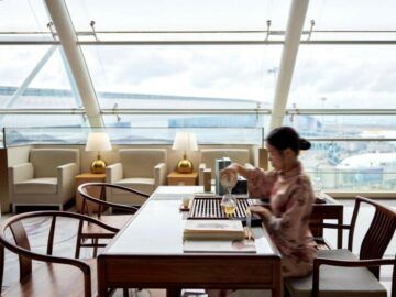 Star Alliance Lounge Guangzhou Glassfassade