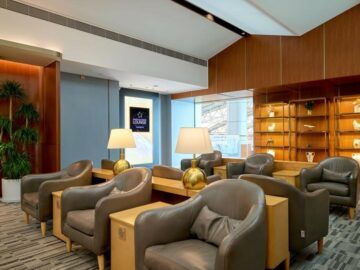 Star Alliance Lounge Guangzhou Sitze
