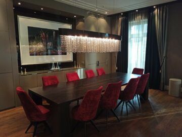 Steigenberger Icon Frankfurter Hof Royal Suite Esstisch