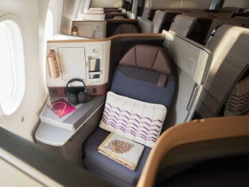 Air India Boeing 787 9 Business Class Sitz Copyright