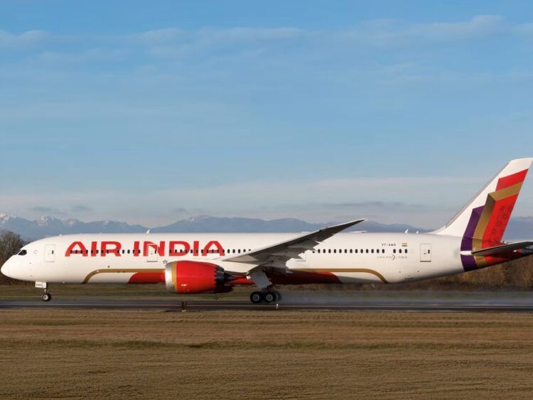 Air India Boeing 787 9 Eigenes Flugzeug Copyright