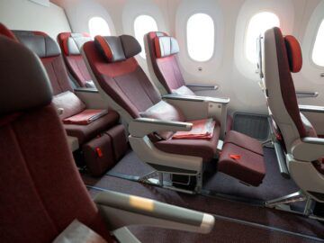 Air India Boeing 787 Premium Economy Class Copyright