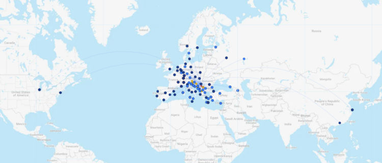 Air Serbia Streckennetz April 2025 Flightconnections