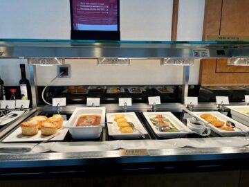 Emirates Lounge Zuerich Buffet 1