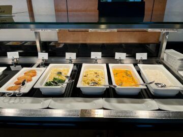 Emirates Lounge Zuerich Buffet 2