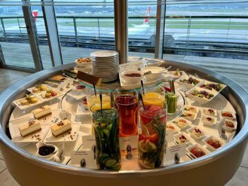 Emirates Lounge Zuerich Buffet 4
