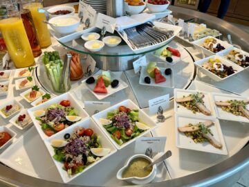 Emirates Lounge Zuerich Buffet 5