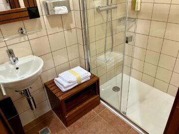 Emirates Lounge Zuerich Dusche