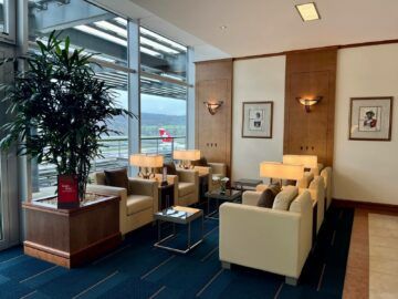Emirates Lounge Zuerich Sitzbereich 3