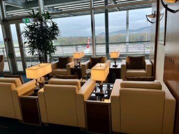 Emirates Lounge Zuerich Sitzbereich 4