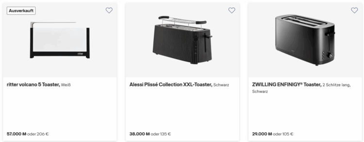 Miles And More Worldshop Toaster