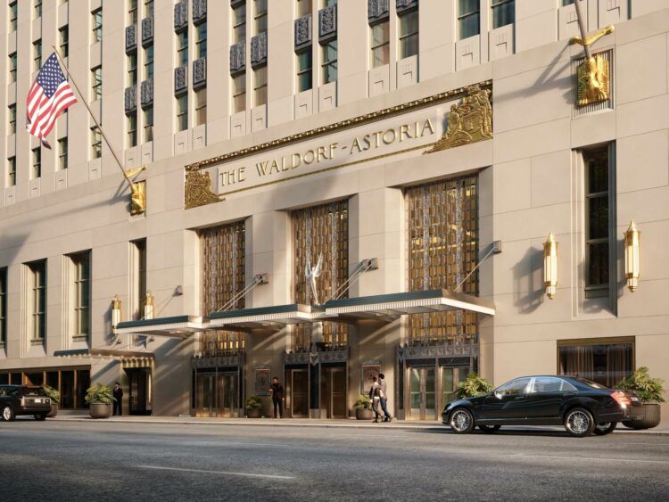Waldorf Astoria New York Exterior Copyright