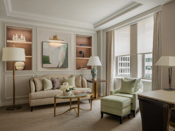 Waldorf Astoria New York Junior Suite Wohnzimmer Copyright