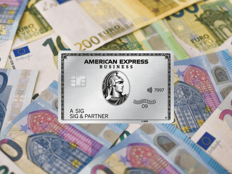 American Express Business Platinum Kreditkarte Guthaben