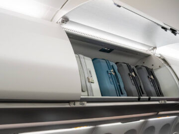 Brussels Airlines Airbus A320neo Kabine Gepaeckfaecher Copyright