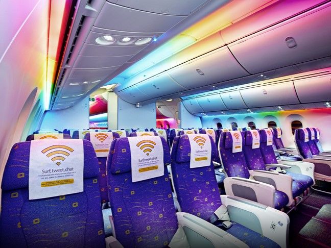 Scoot Boeing 787 Economy Class Silent Zone Copyright