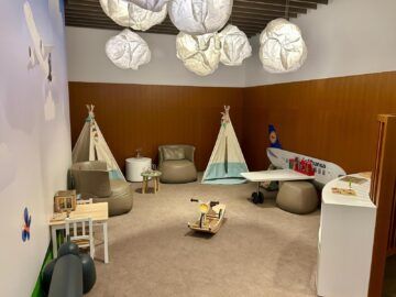 Lufthansa First Class Terminal Frankfurt Spielzimmer 1