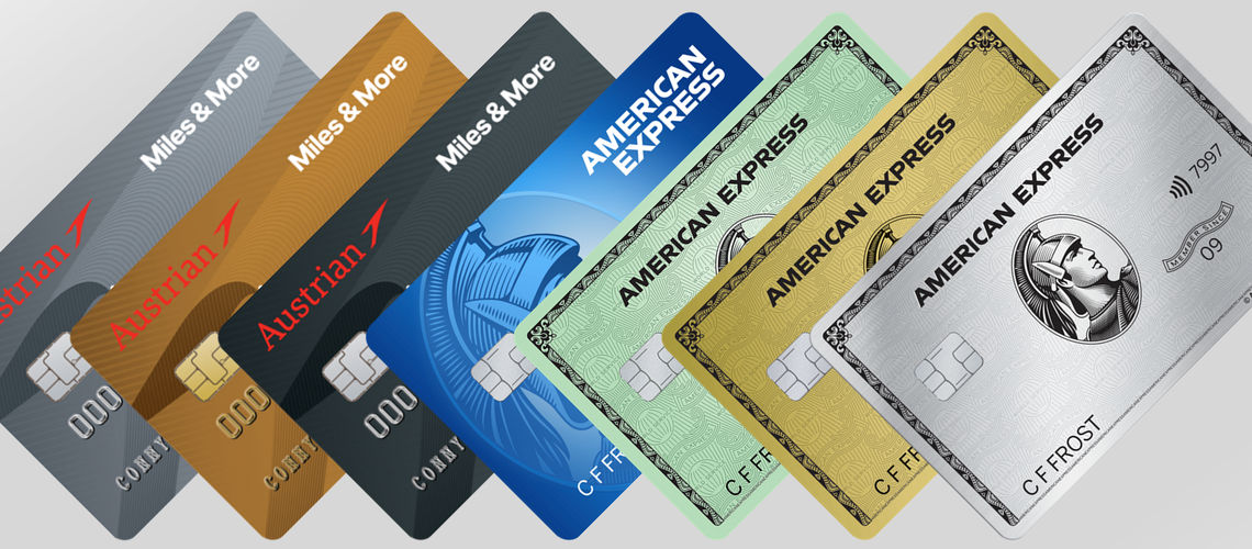 Slider Kreditkarten Meilen Sammeln Oesterreich 2025